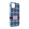 Concentric Circles iPhone 14 Pro Case - Angle