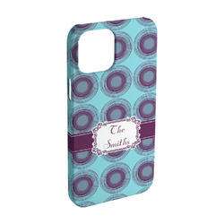 Concentric Circles iPhone Case - Plastic - iPhone 15 (Personalized)