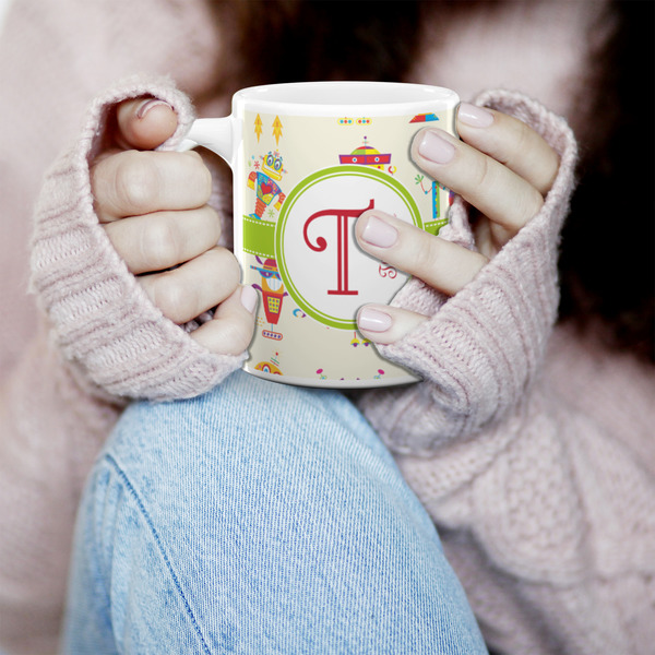 Rocking Robots 11oz Coffee Mug - LIFESTYLE
