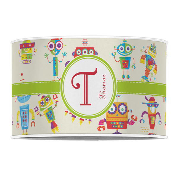 Rocking Robots 12" Drum Lampshade - FRONT (Poly Film)