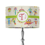 Rocking Robots 12" Drum Lamp Shade - Fabric (Personalized)