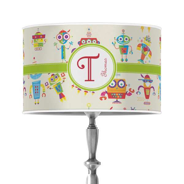 Custom Rocking Robots 12" Drum Lamp Shade - Poly-film (Personalized)