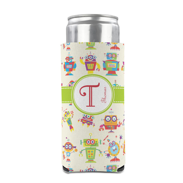 Rocking Robots 12oz Tall Can Sleeve - FRONT (on can)