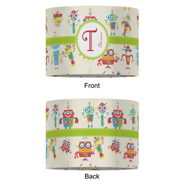 Rocking Robots 16" Drum Lampshade - APPROVAL (Fabric)
