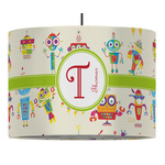 Rocking Robots 16" Drum Pendant Lamp - Fabric (Personalized)