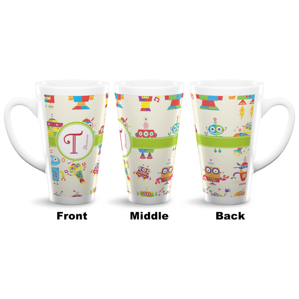 Rocking Robots 16 Oz Latte Mug - Approval