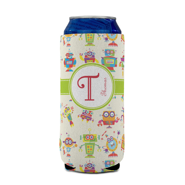 Rocking Robots 16oz Can Sleeve - FRONT (on can)