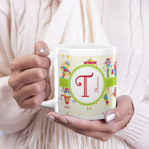 Rocking Robots 20oz Coffee Mug - LIFESTYLE