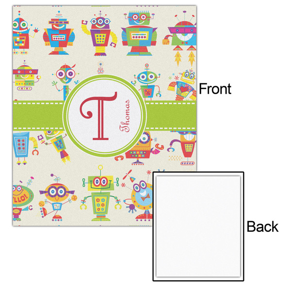 Rocking Robots 20x24 - Matte Poster - Front & Back