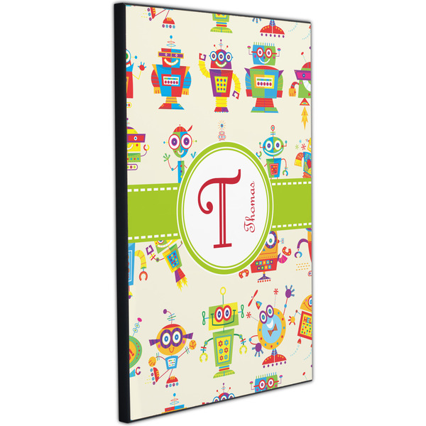 Rocking Robots 20x30 Wood Print - Angle View