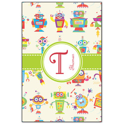 Rocking Robots Wood Print - 20x30 (Personalized)
