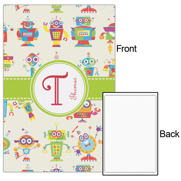 Rocking Robots 24x36 - Matte Poster - Front & Back