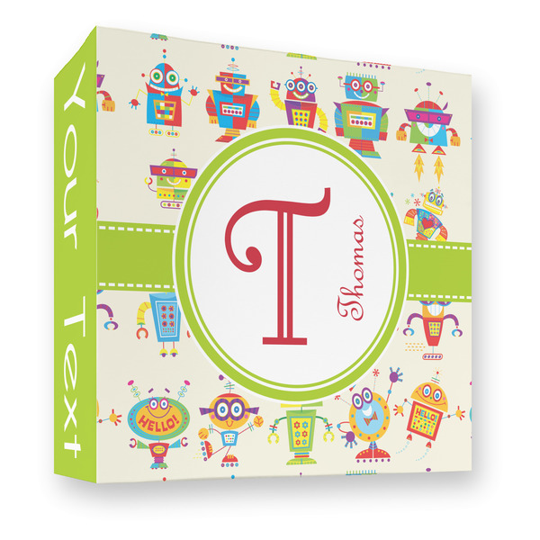 Rocking Robots 3 Ring Binders - Full Wrap - 3" - FRONT