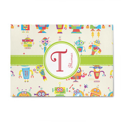 Rocking Robots 4' x 6' Indoor Area Rug (Personalized)