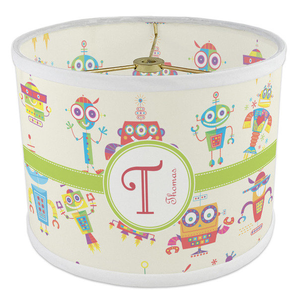 Rocking Robots 8" Drum Lampshade - ANGLE Poly-Film