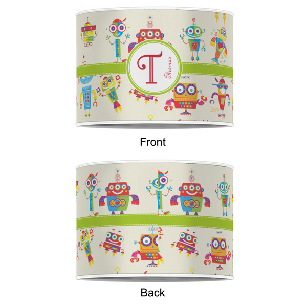 Rocking Robots 8" Drum Lampshade - APPROVAL (Poly Film)