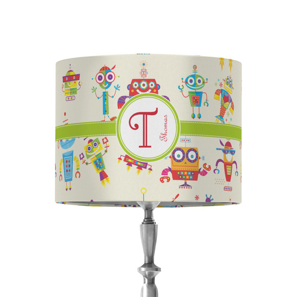 Custom Rocking Robots 8" Drum Lamp Shade - Fabric (Personalized)