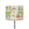 Rocking Robots 8" Drum Lampshade - ON STAND (Fabric)