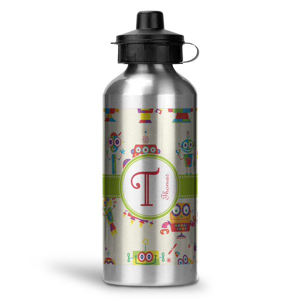 Custom Rocking Robots Water Bottles - 20 oz - Aluminum (Personalized)