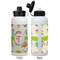 Rocking Robots Aluminum Water Bottle - White APPROVAL