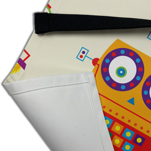 Rocking Robots Apron - (Detail)