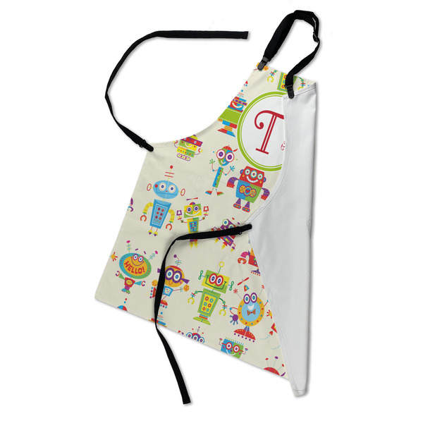 Rocking Robots Apron - Folded