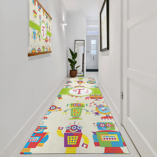 Rocking Robots Area Rug Sizes - In Context (vertical)