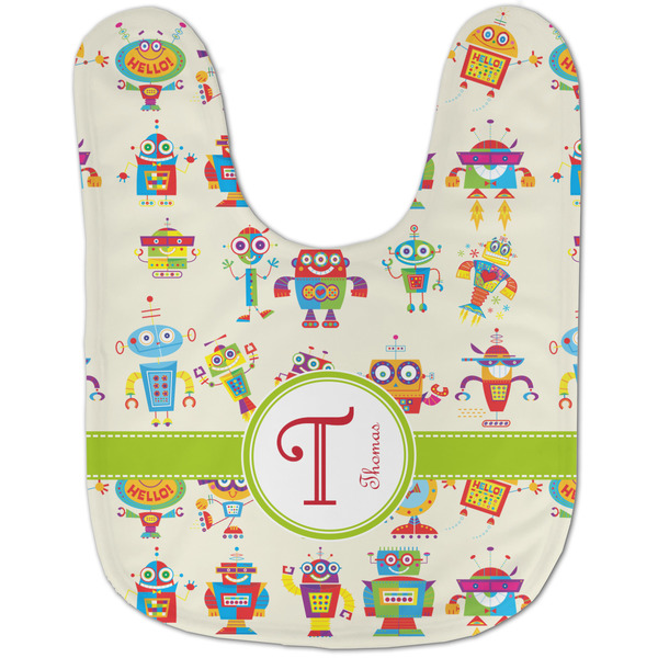 Rocking Robots Baby Bib - AFT flat