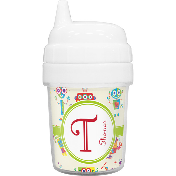 Custom Rocking Robots Baby Sippy Cup (Personalized)