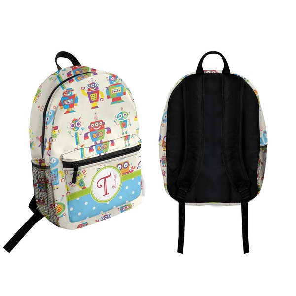Rocking Robots Backpack front and back - Apvl