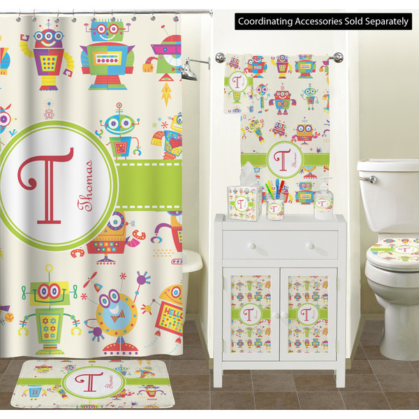 Rocking Robots Bathroom Scene