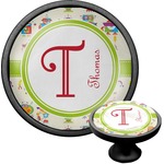 Rocking Robots Cabinet Knob (Black) (Personalized)