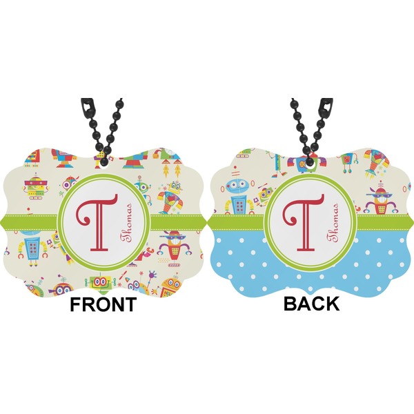 Rocking Robots Car Ornament (Approval)