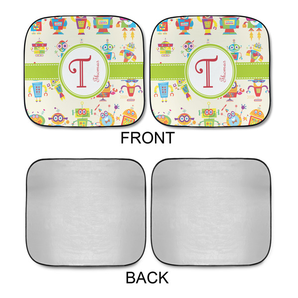 Rocking Robots Car Sun Shades - APPROVAL