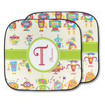 Rocking Robots Car Sun Shade - Two Piece (Personalized)