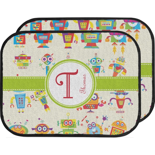 Rocking Robots Custom Car Floor Mats (Back Seat)
