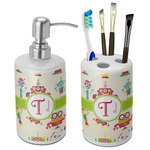 Rocking Robots Ceramic Bathroom Accessories Set (Personalized)