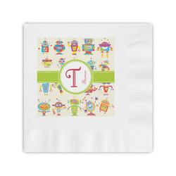 Rocking Robots Coined Cocktail Napkins (Personalized)