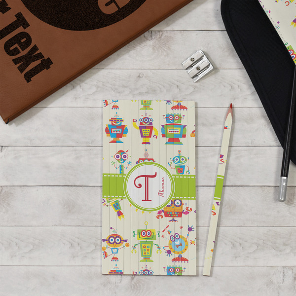 Rocking Robots Colored Pencils - In Context