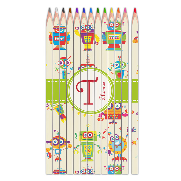 Custom Rocking Robots Colored Pencils (Personalized)