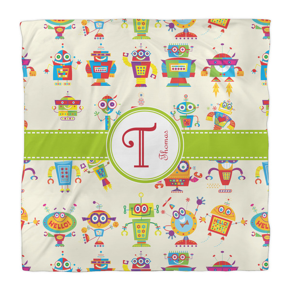 Rocking Robots Comforter - Queen - Front