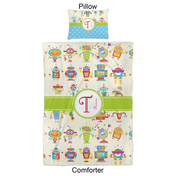 Rocking Robots Comforter Set - Twin XL - Approval