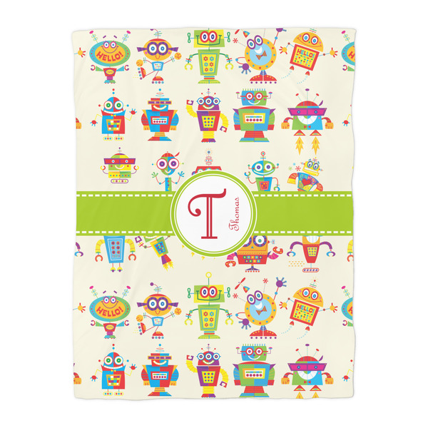 Rocking Robots Comforter - Twin - Front