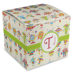 Rocking Robots Cube Favor Gift Boxes (Personalized)