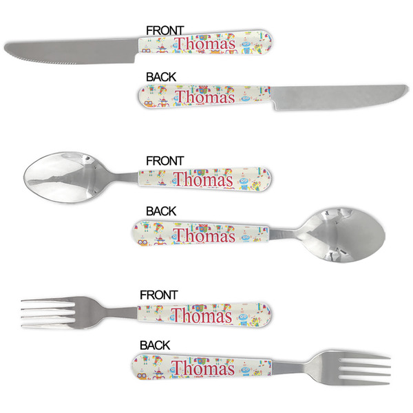 Rocking Robots Cutlery Set - APPROVAL