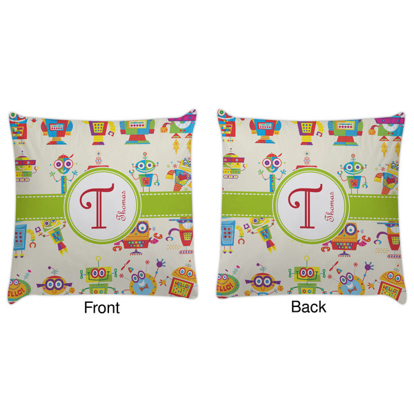 Rocking Robots Decorative Pillow Case - Approval