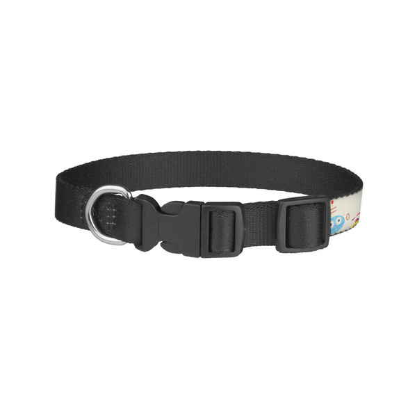 Rocking Robots Dog Collar - Small - Back