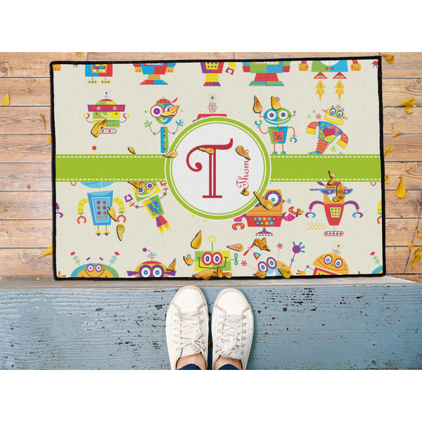 Rocking Robots Door Mat - LIFESTYLE (Med)