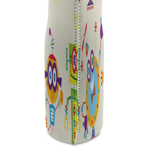 Rocking Robots Double Wine Tote - DETAIL 2 (new)