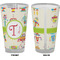 Rocking Robots Pint Glass - Full Color - Front & Back Views